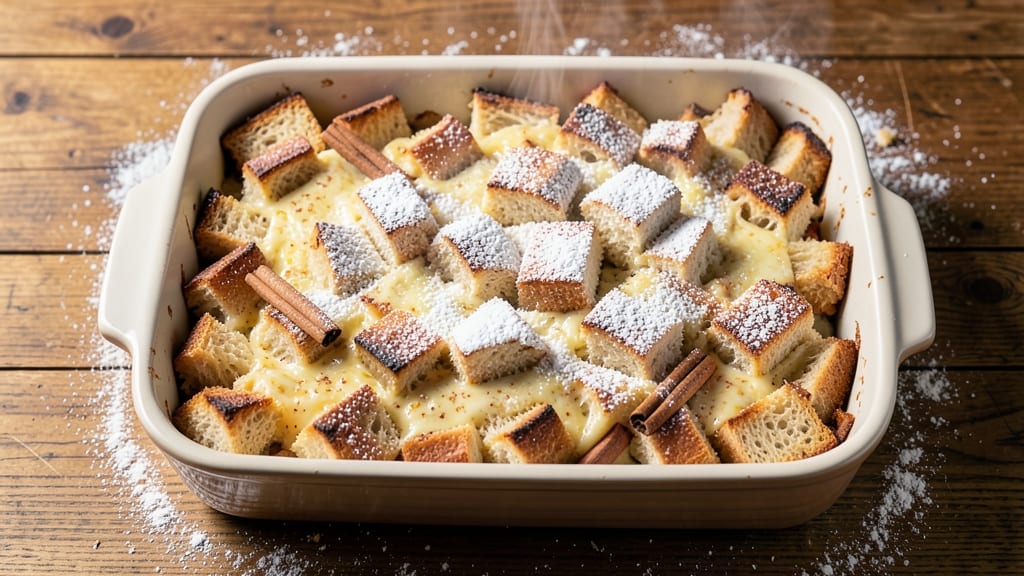 Abuelo's Mexican Bread Pudding Recipe: Cinnamon-Infused Crust and Vanilla Cream Dream