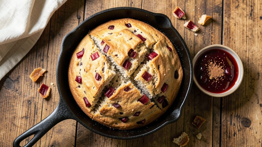 Amish Rhubarb Bread Recipe: Rustic Sweetness With Zesty Tang