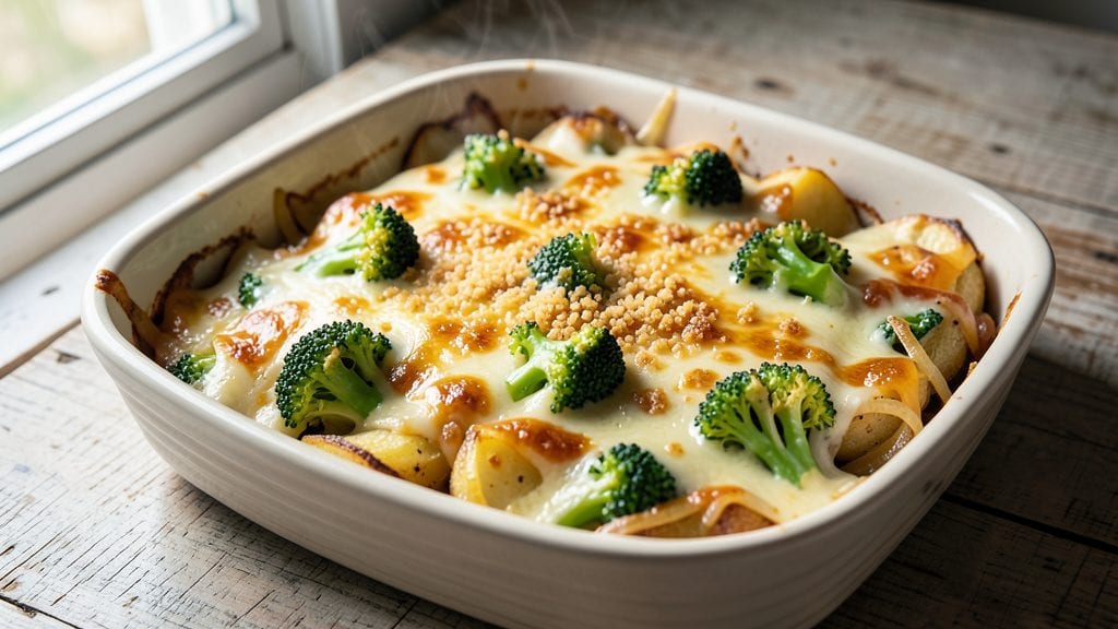 Amy's Broccoli Cheddar Bake Copycat Recipe: Cheesy Crisp-Top Layered Magic