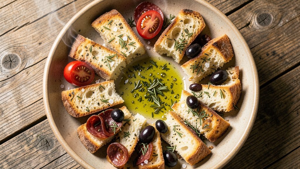 Antipasto Bread Recipe: Crusty Twists With Herbed Olive Oil Magic