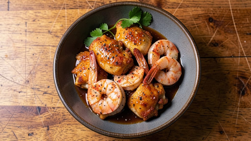 Applebee's Bourbon Street Chicken And Shrimp Copycat Recipe: Spicy Creamy Sauce That Sticks to Every Bite