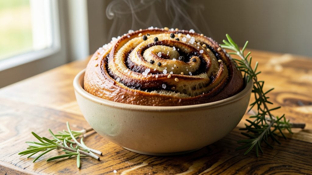 Artistic Bread Recipe: Swirled Marble Dough With Golden Crust Edges