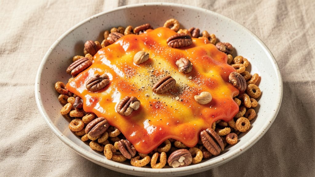 Baked Chex Mix Recipe: Crunchy, Cheesy, and Nutty Pantry Magic