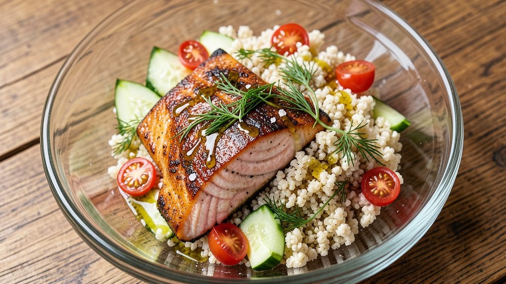 Barefoot Contessa's Salmon Salad Recipe: Crispy Cornmeal Crust Meets Zesty Dill Dressing