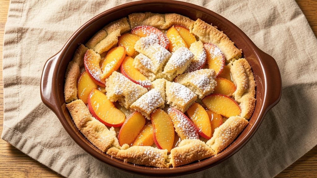Betty Crocker's Easy Peach Cobbler Recipe: Juicy Fruit, Buttery Crust in One Dish