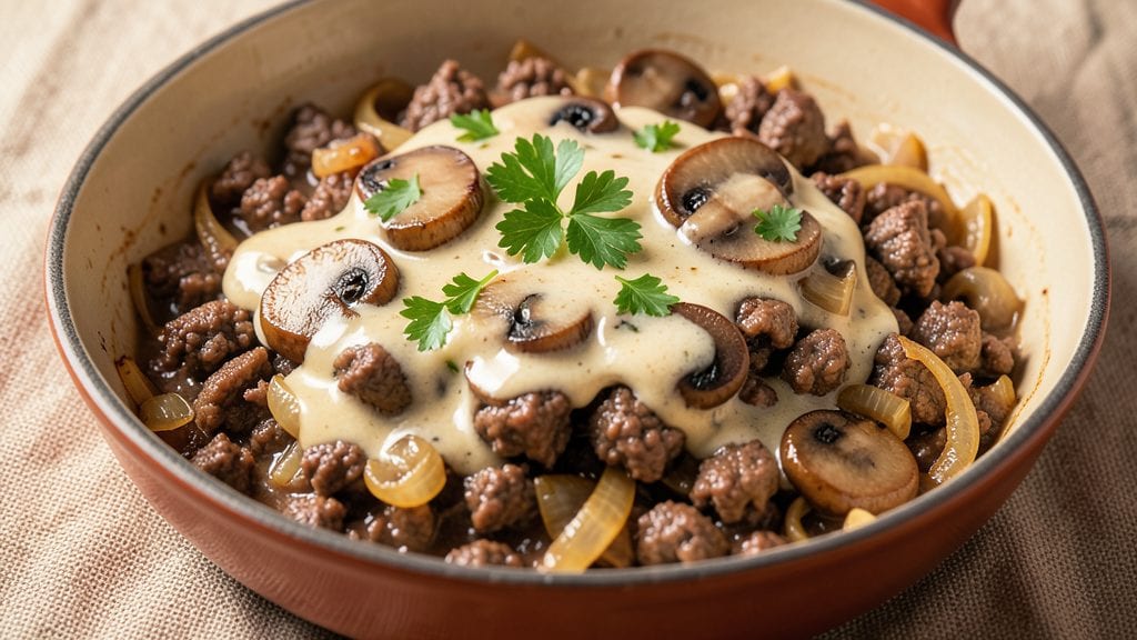 Betty Crocker's Economy Beef Stroganoff Recipe: One-Pot Creamy Comfort with Pantry Staples