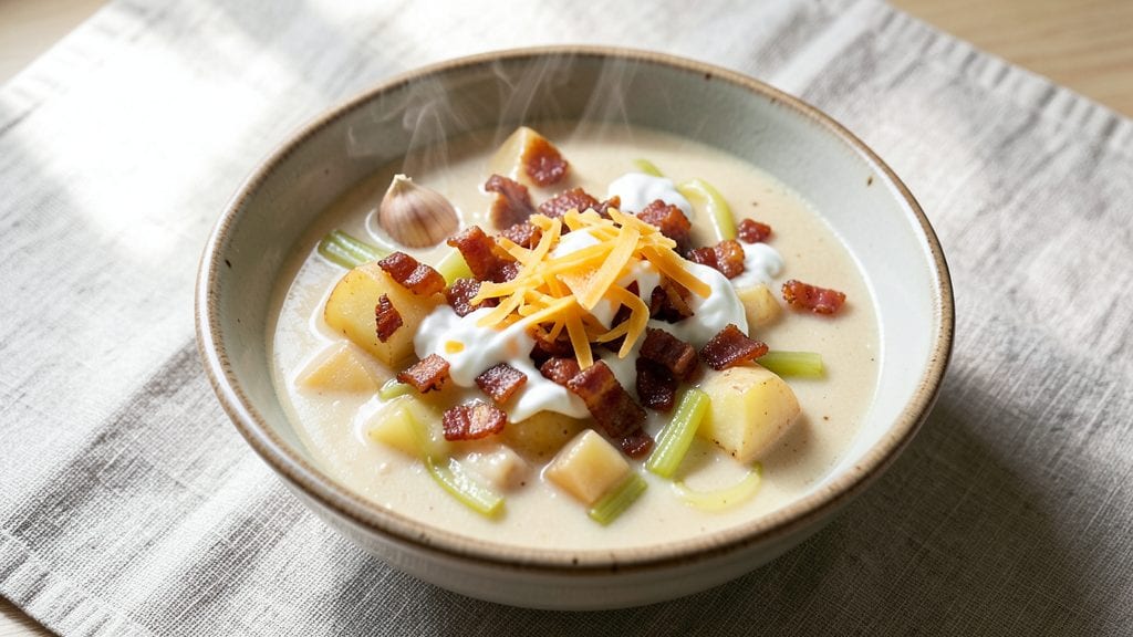 Betty Crocker Loaded Baked Potato Soup Recipe: Crispy Top Cheese Magic in One Pot