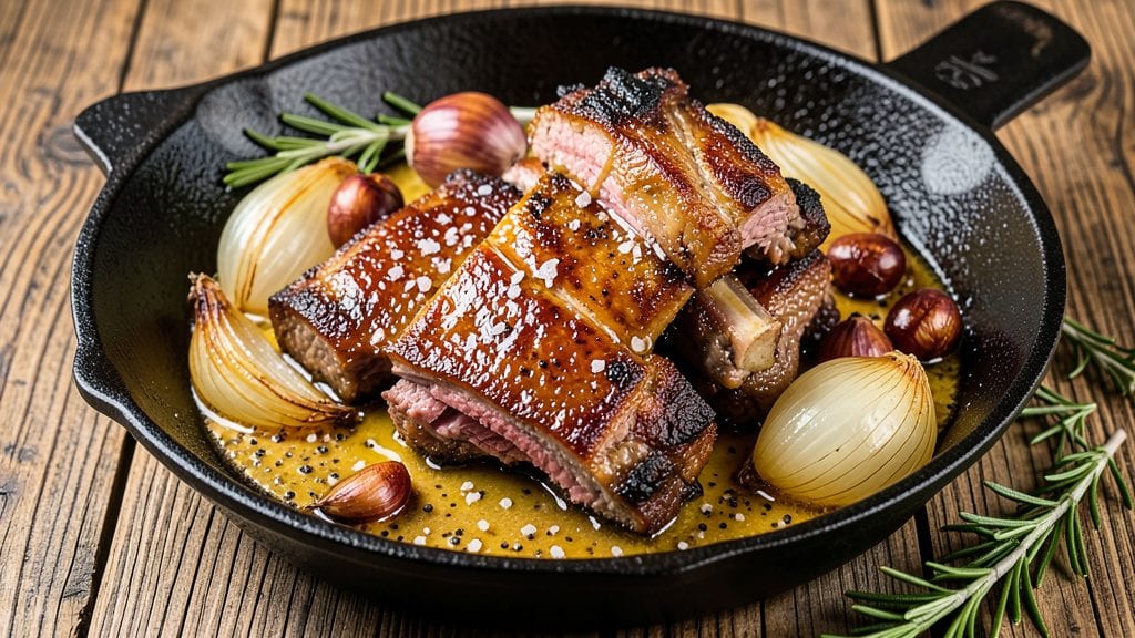 Bobby Flay's Beef Short Ribs Recipe: Slow-Braised Richness with Herb Butter Crust