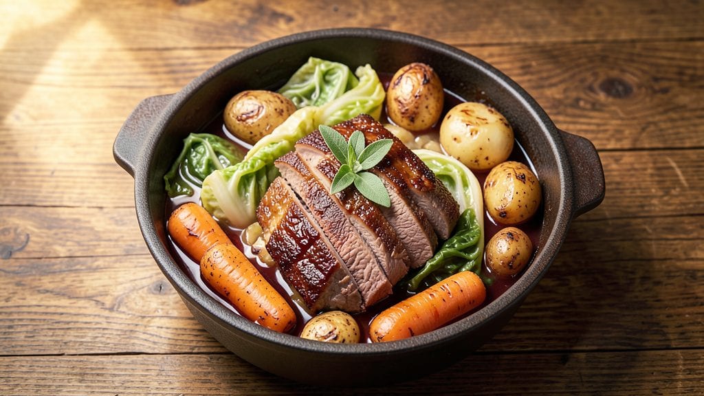 Bobby Flay's Corned Beef and Cabbage Recipe: Slow-Braised Richness With Herbed Potatoes