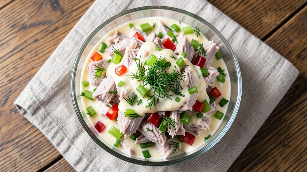Bobby Flay's Tuna Salad Recipe: Crunchy Celery and Herbed Mayo Magic