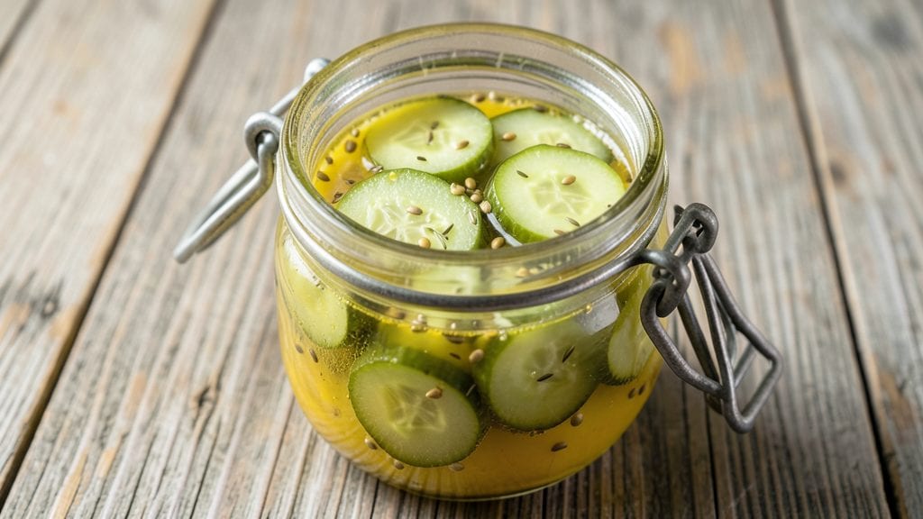 Bread and Butter Pickles Recipe Without Onions: Vinegar-Bright Crunch in 15 Minutes