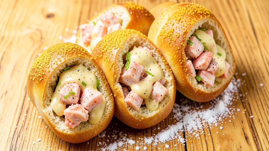 Caribbean Lobster Rolls Recipe: Buttery Cornmeal Crust With Zesty Lime Aioli