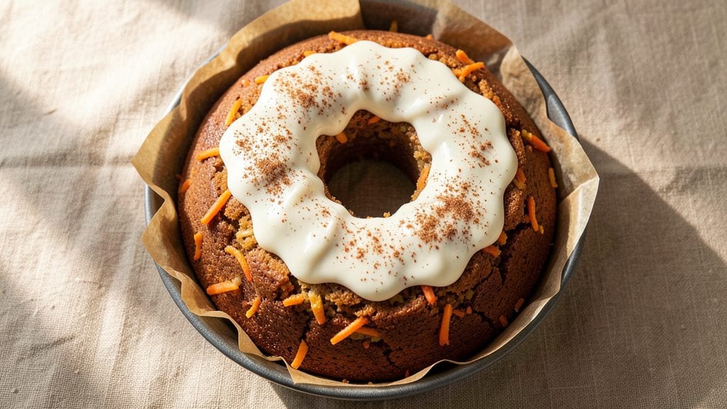 Carrot Pound Cake Recipe: Vibrant Orange Swirls With Spiced Frosting