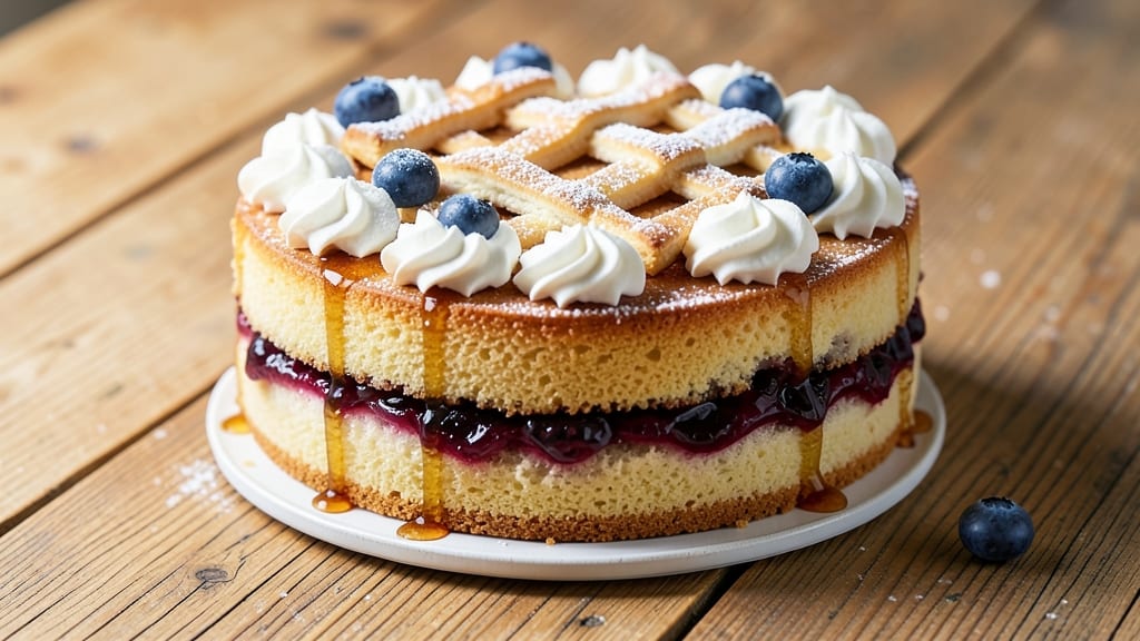 Cooks Country Blueberry Jam Cake Recipe: Bursting With Tart-Sweet Fruit Swirls