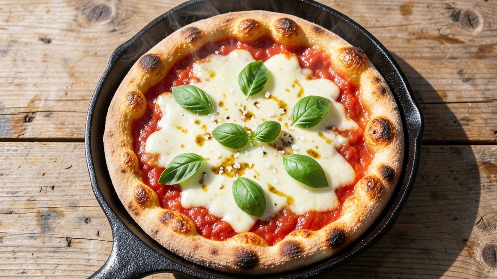 Easiest Pizza Recipe: 10-Minute Dough, Topped to Perfection