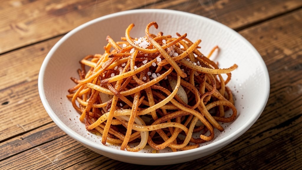 Fried Onion Straws Recipe: Crunchy, Golden Bites With Caramelized Sweetness