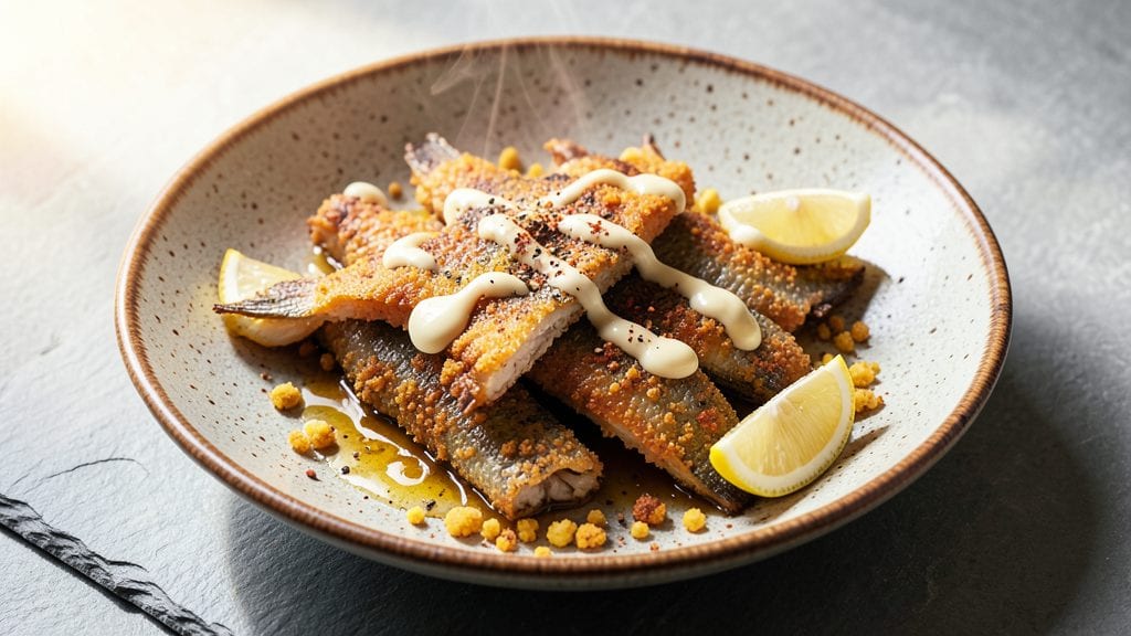 Fried Smelt Fish Recipe: Crispy Cornmeal Crust With Zesty Lemon Twist