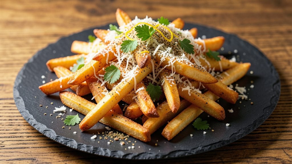 Fries Topping Recipe: Crispy Parmesan and Herb Magic