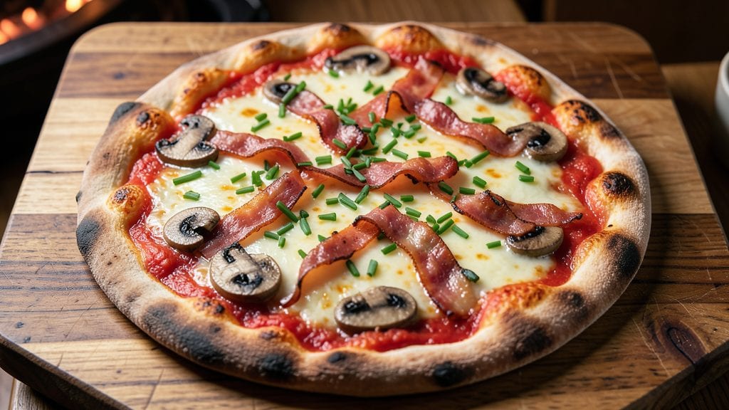 German Pizza Recipe: Crispy Pretzel Crust With Cheesy Twist