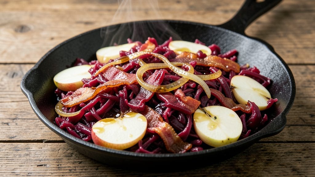 German Red Cabbage and Sauerkraut Recipe: Tangy-Sweet Balance in One Pot