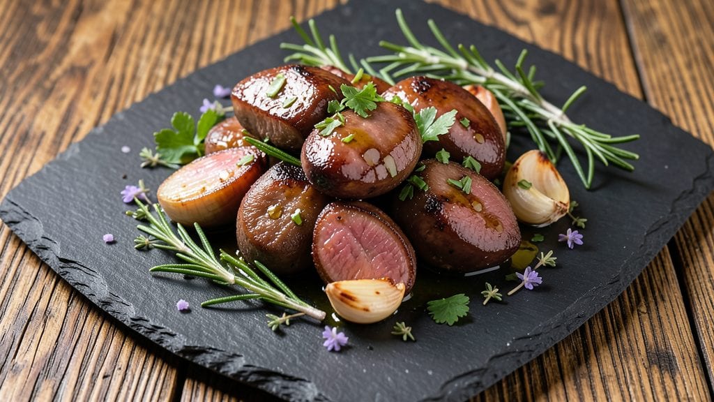 Goat Kidneys Recipe: Pan-Seared with Herbs and Garlic Heat
