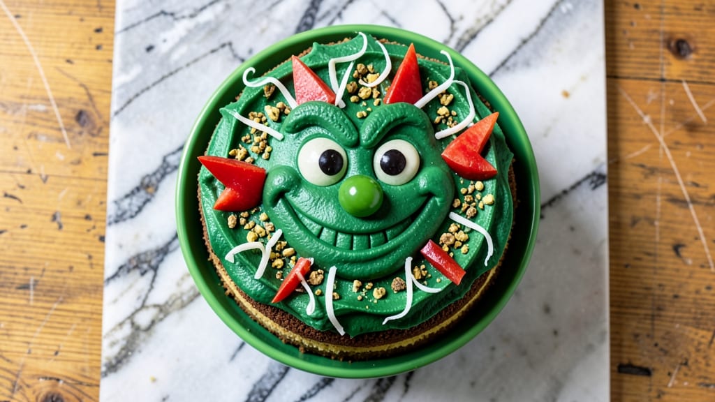 Grinch Cake Recipe: Whimsical Green Frosting and Vanilla Magic