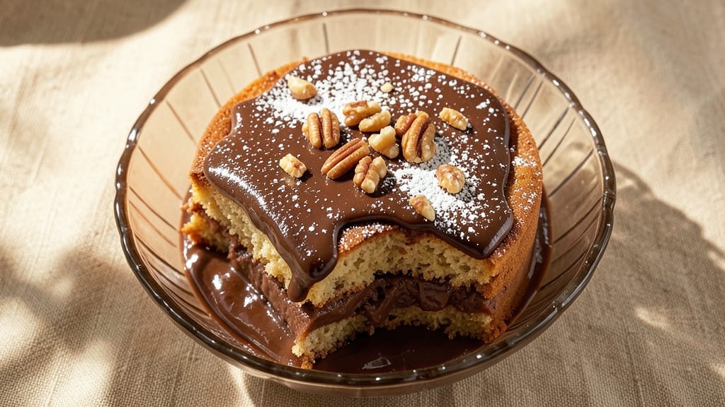 Hershey's Hot Fudge Pudding Cake Recipe: Layers of Chocolate Bliss in One Bowl