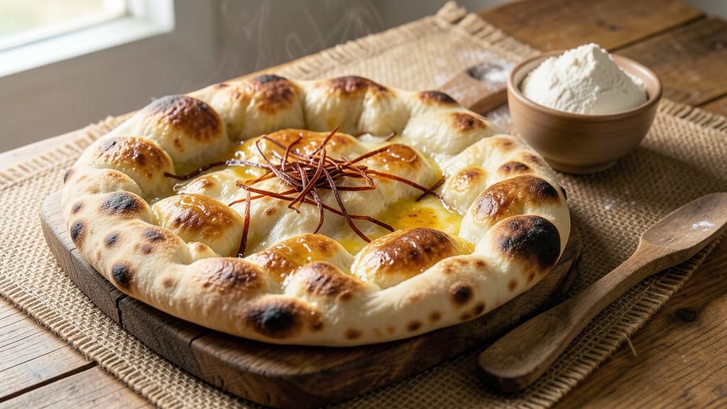 Kashmiri Naan Recipe: Saffron-Infused Pillowy Softness With Charred Spots