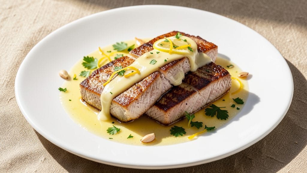 King Fish Steak Recipe: Pan-Seared Crust With Citrusy Butter Magic