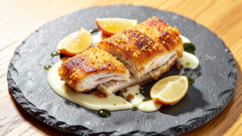 New England Baked Haddock Recipe: Crispy Cornmeal Crust with Zesty Lemon Butter