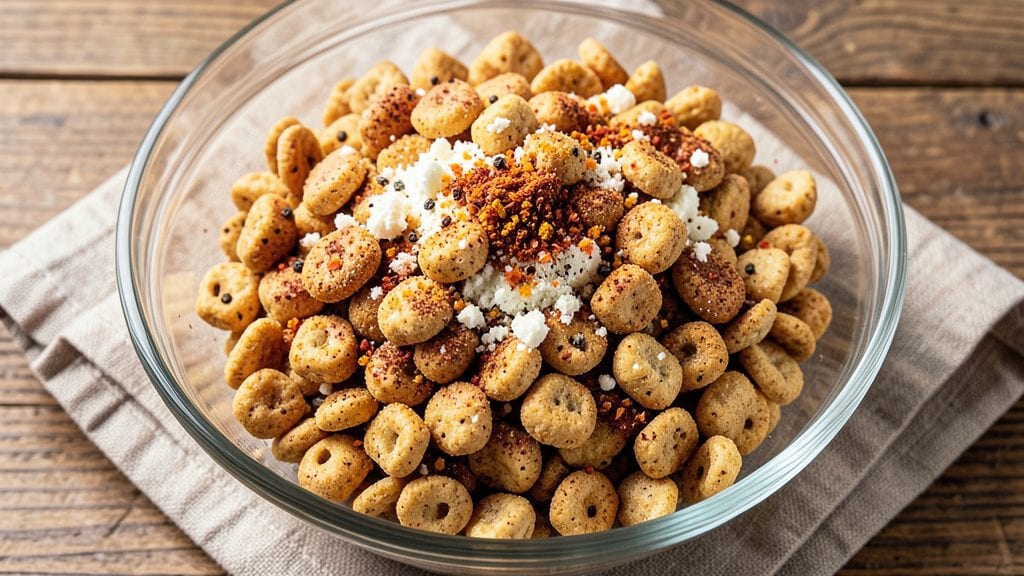 Old Chex Mix Recipe: Crunchy Cheese, Pretzel, and Nut-Packed Snack Mix