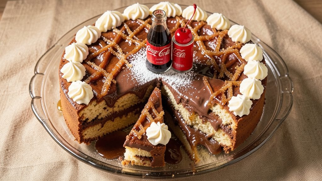 Old Fashioned Coke Cake Recipe: Nostalgic Vanilla-Cherry Swirl Magic
