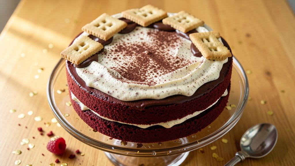 Original Old Fashioned Red Velvet Cake Recipe: Cream Cheese Frosting That Stays Cool