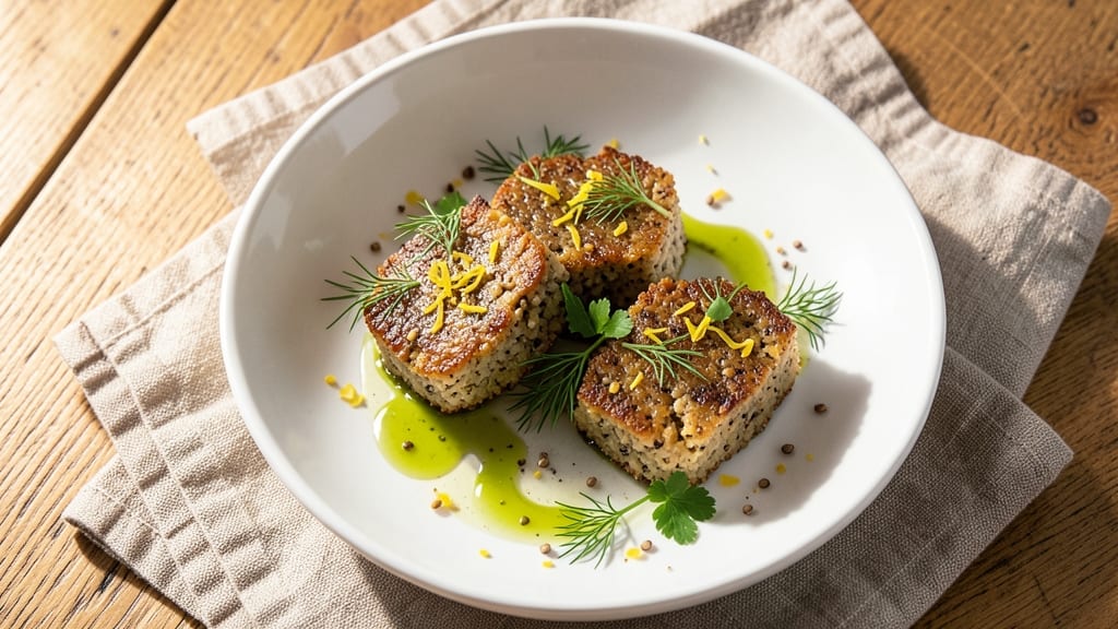 Quinoa Cakes Recipe: Herb-Infused Crunch With Citrus Zing