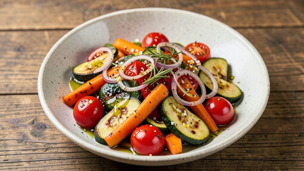 Restaurant Style Mix Veg Recipe: One-Pan Roasted Crunch With Herbed Olive Oil