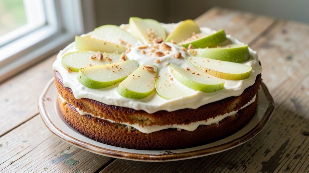Sally's Bake Blog Apple Cake Recipe: Spiced Moistness With Vanilla Buttercream Crown
