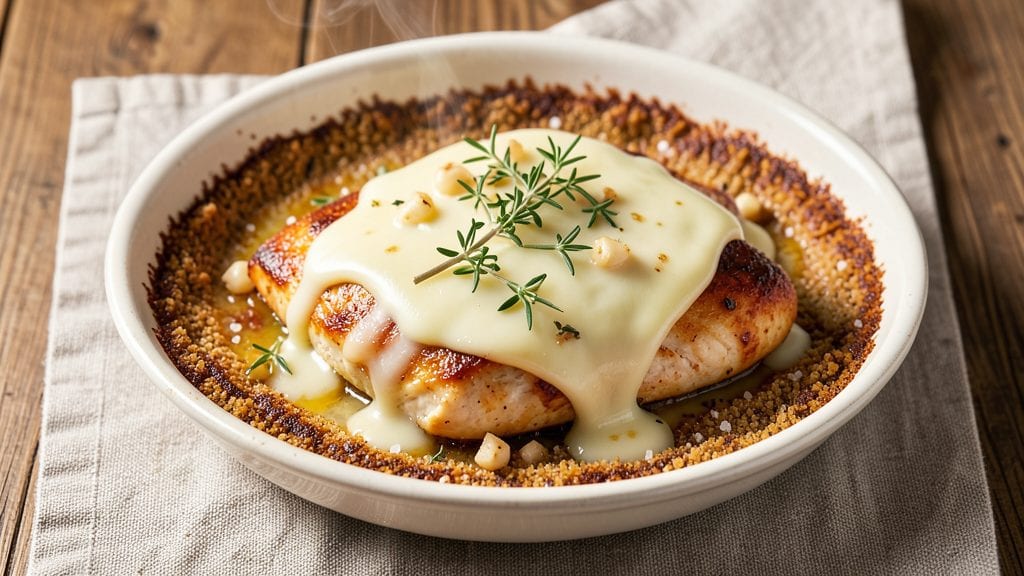 Salt Bake Recipe: Crispy Cornmeal Shell With Gooey Cheese Core