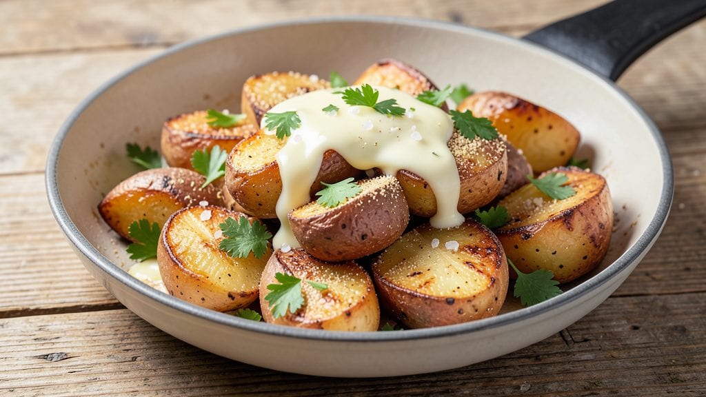 Stovetop Potatoes Recipe: Buttery Crispy Edges and Fluffy Centers