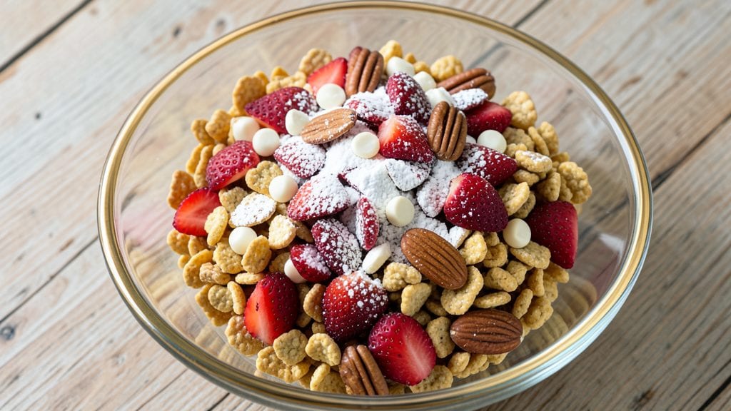 Strawberry Chex Mix Recipe: Sweet-Tart Crunch in 15 Minutes