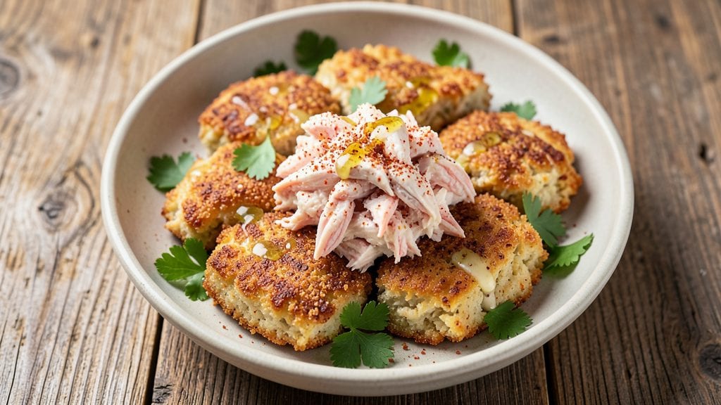 Traditional Maryland Crab Cake Recipe: Old Bay-Spiced Crust With Juicy Blue Crab Hearts